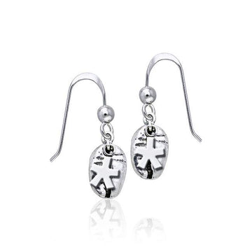 Coffee Bean Earrings TE627 - Jewelry